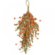 Farmhouse Swag Garland for Front Door Garden Autumn Harvest Decorative Swag